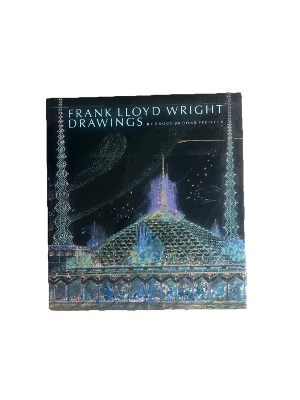 Frank Lloyd Wright Drawings by Bruce Brooks Pfeiffer 1990 HB/DJ First Edition